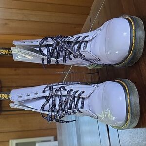 Marc Jacobs x Dr Martens Redux Grunge Collection Lilac Combat Boot